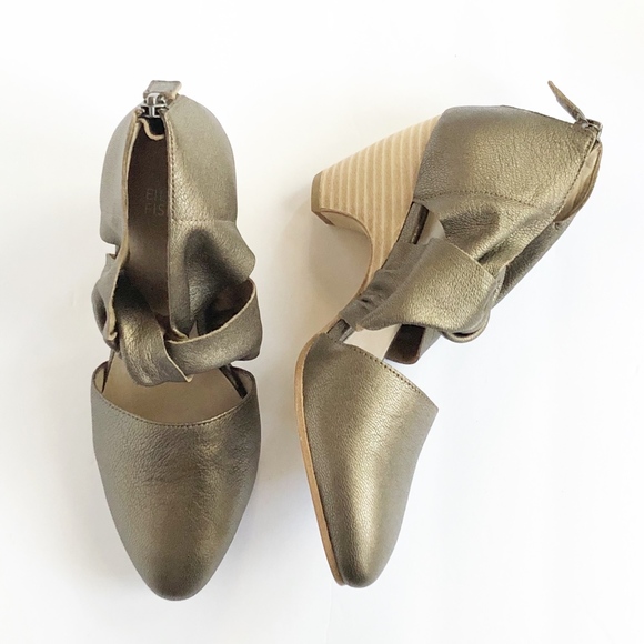 Eileen Fisher Shoes - NIB Eileen Fischer leather Mary Dorsay heels